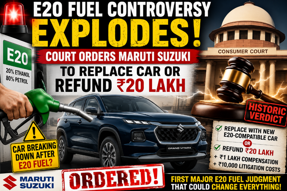 Shocking E20 Fuel Case in court