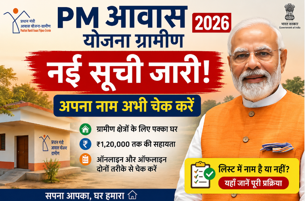 PM Awas Yojana 2026, New Rural Housing List